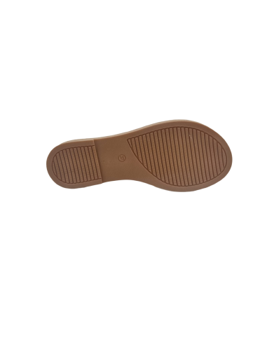 Sandalia plana cruzada 704