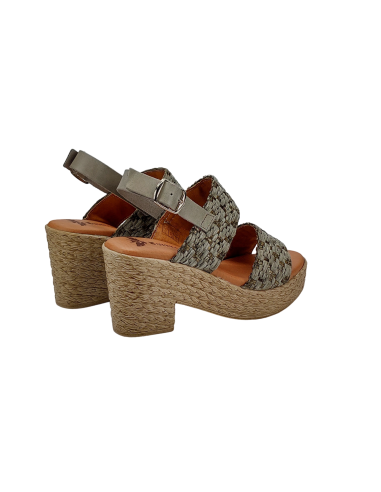 Sandalia piel 2 piezas BT3