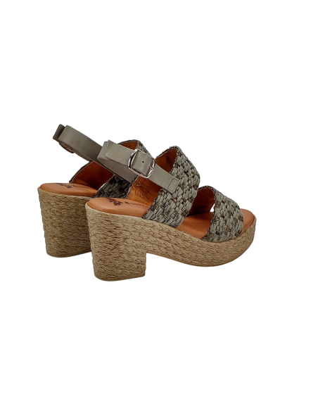 Sandalia piel 2 piezas BT3