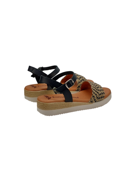 Sandalia piel plana  BT4 Sandalia piel plana  BT4