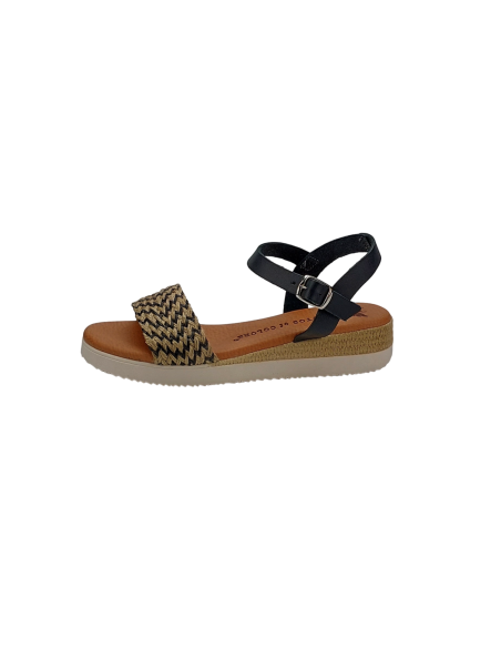 Sandalia piel plana  BT4 Sandalia piel plana  BT4