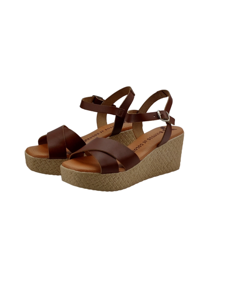 Sandalia piel tiras  BT7