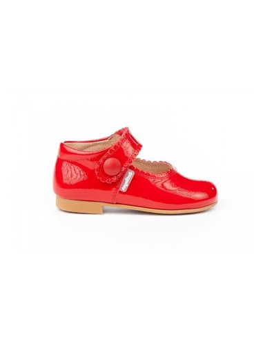 Zapato Merceditas Piel 1502-RJ