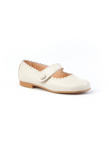 Zapato Francesitas Piel 1512-BG Zapato Francesitas Piel 1512-BG
