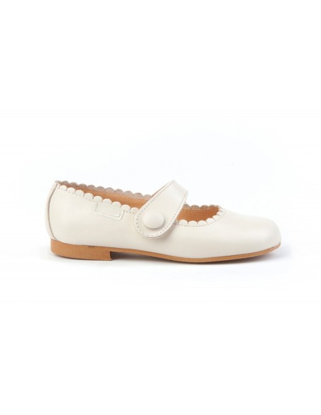 Zapato Francesitas Piel 1512-BG Zapato Francesitas Piel 1512-BG