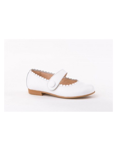 Zapato Francesitas Piel 1512-BL Zapato Francesitas Piel 1512-BL