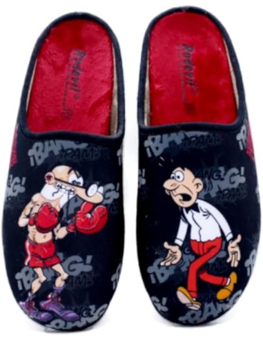 Pantufla agente especial - rojo