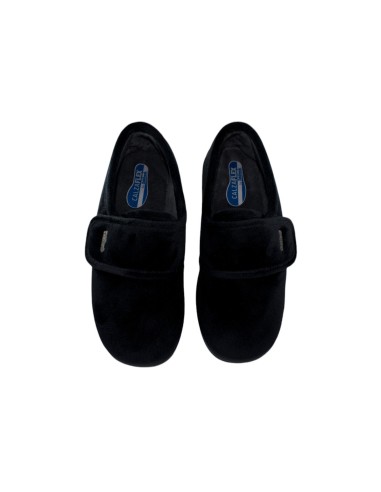 Zapatilla velcro calida casa comoda 1149