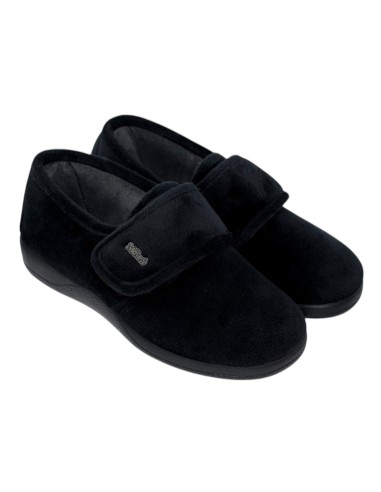 Zapatilla velcro calida casa comoda 1149