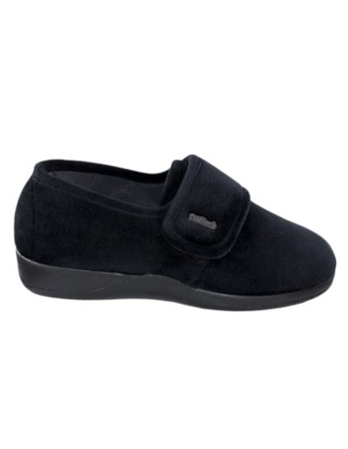 Zapatilla velcro calida casa comoda 1149