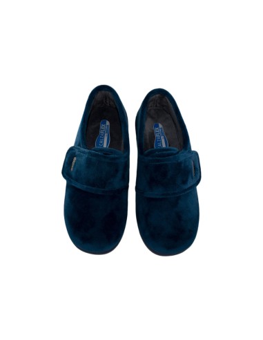 Zapatilla velcro calida casa comoda 1149