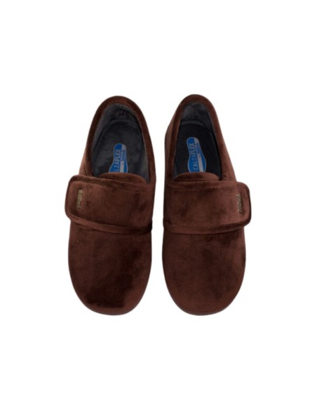 Zapatilla velcro calida casa comoda 1149