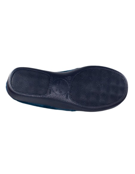 Zapatilla velcro calida casa comoda 1149