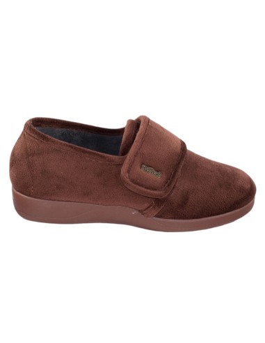 Zapatilla velcro calida casa comoda 1149