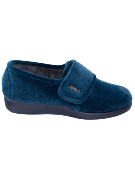 Zapatilla velcro calida casa comoda 1149