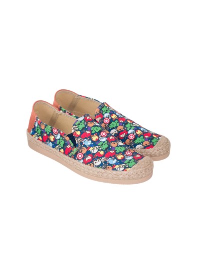 Alpargata multicolor esparto BC8764